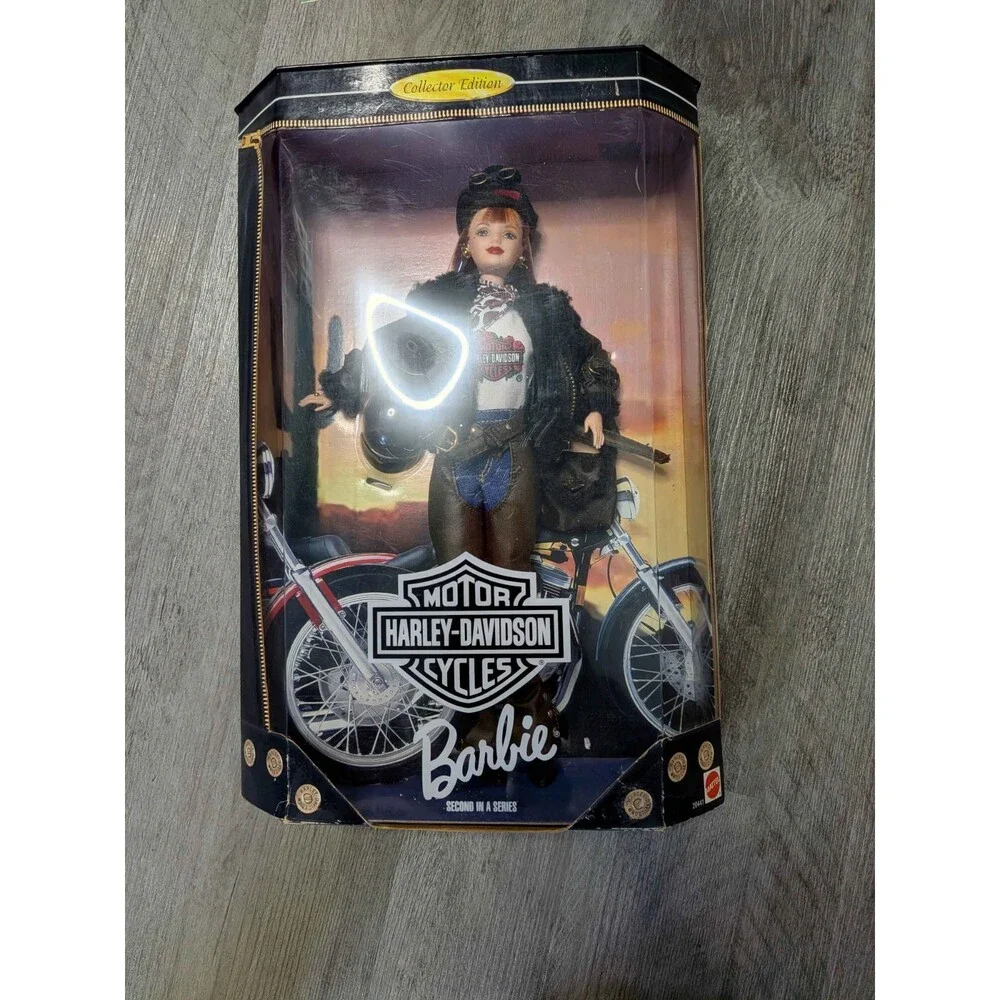 Mattel Harley Davidson Barbie Doll 1998 Collector Edition #20441 Sportster NIB